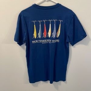 Blue Southern Tide T shirt. EUC